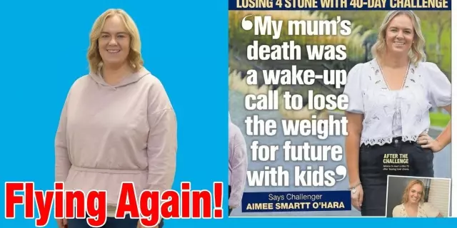 Aimee didn't stop after 40 days